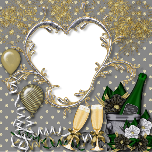 Новогодняя рамка с шампанским и фужерами.jpg
