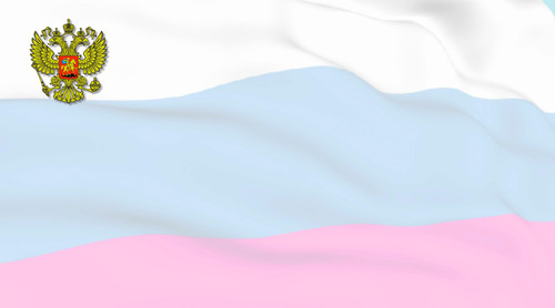 Шаблон для оформления текста на фоне флага РФ