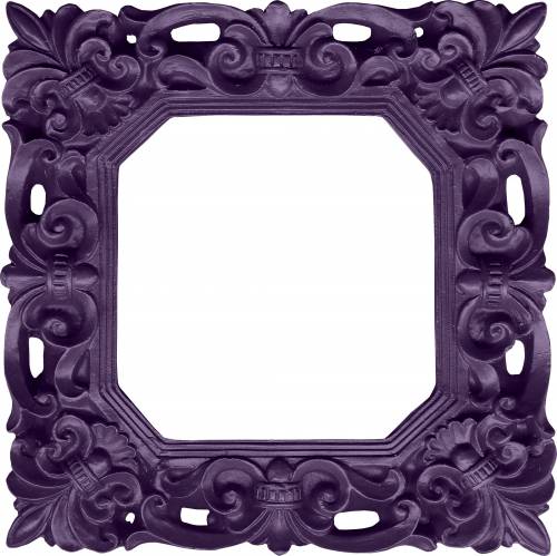 Фиолетовая квадратная рамка