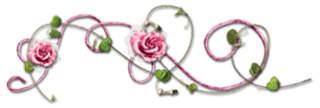 Разделитель - виньетка с двумя розами