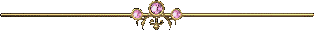 Разделитель золотой с тремя розовыми камнями по центру