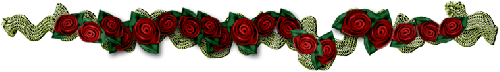 Разделитель-бордовые розы