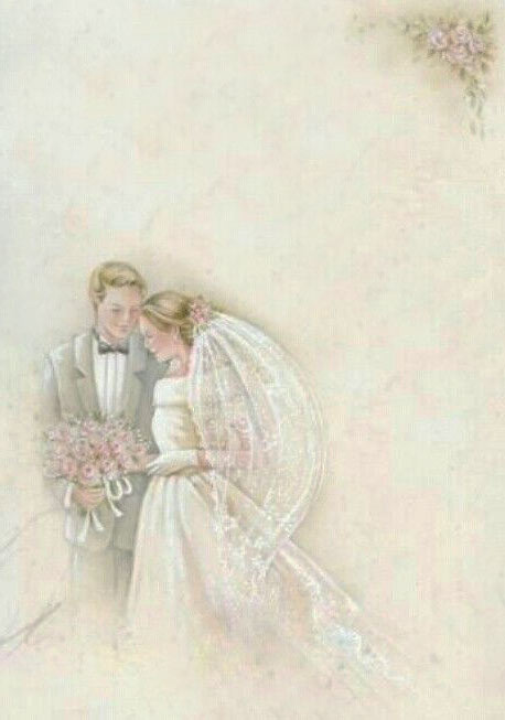 Бумага для свадебных поздравлений с красивыми изображениями